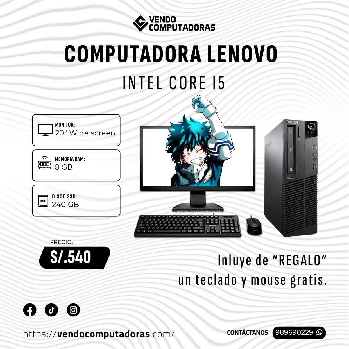 Rendimiento garantizado la computadora ideal para ti está aquí
