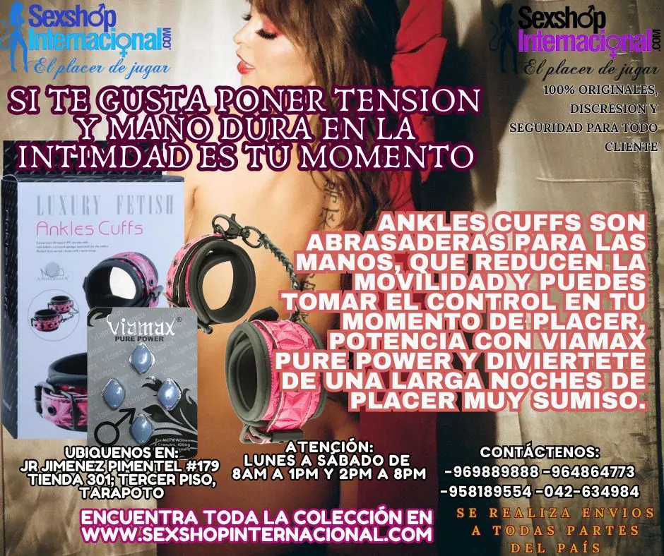 i te gusta PONER TENSION Y MANO DURA EN LA INTIMDAD ES TU MOMENTO