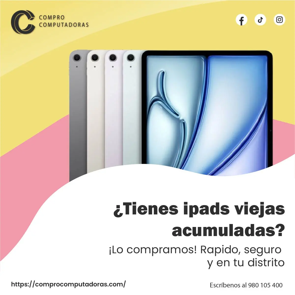  Compramos tu iPad al Instante 