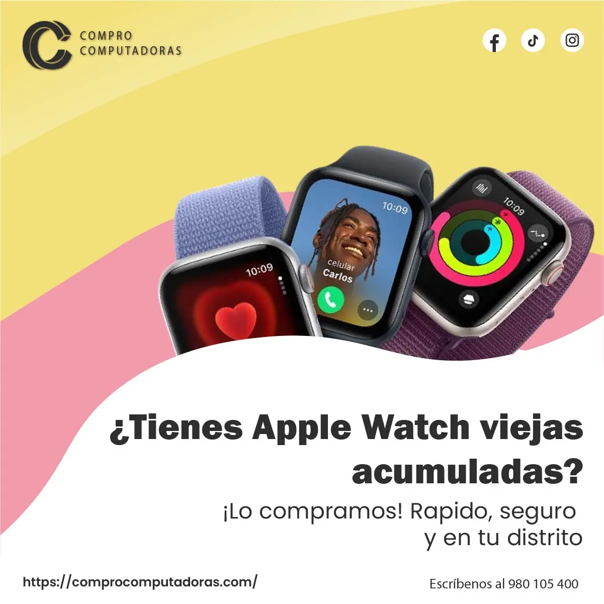  Compramos tu Apple Watch al Instante 