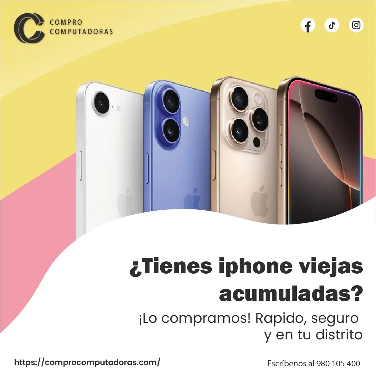  Compramos tu iPhone al Instante 