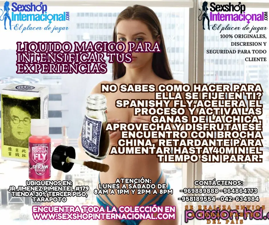 LIQUIDO MAGICO PARA INTENSIFICAR TUS EXPERIENCIAS MAS RICAS