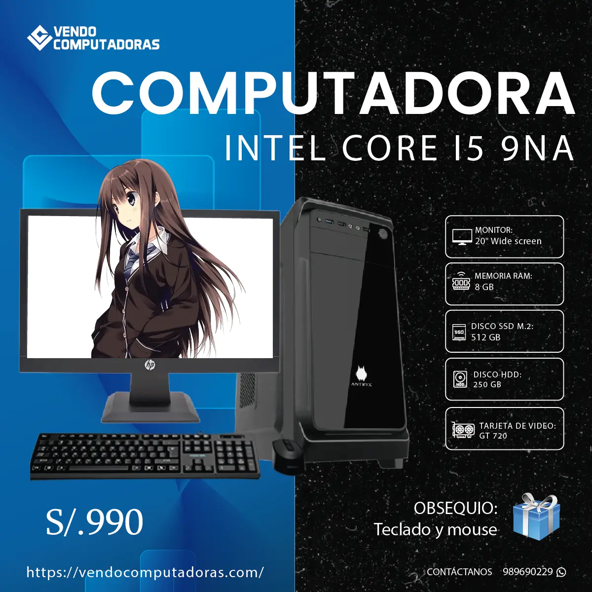 PC Lista para Usar Velocidad Calidad y Garantía Incluida