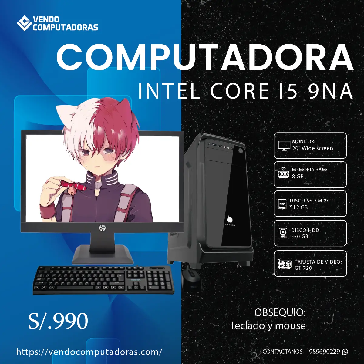 PC Lista para Usar Velocidad Calidad y Garantía Incluida