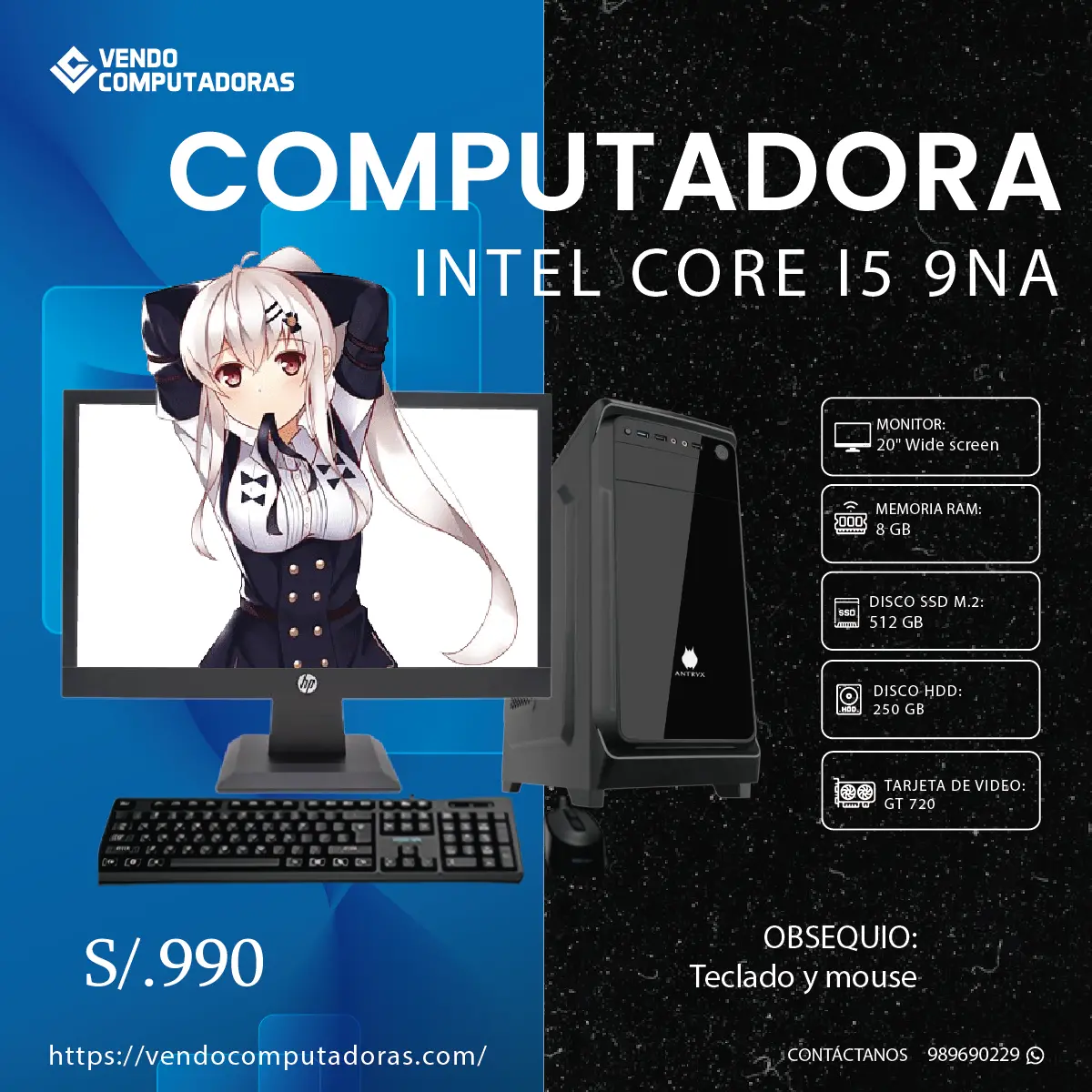 PC Lista para Usar Velocidad Calidad y Garantía Incluida