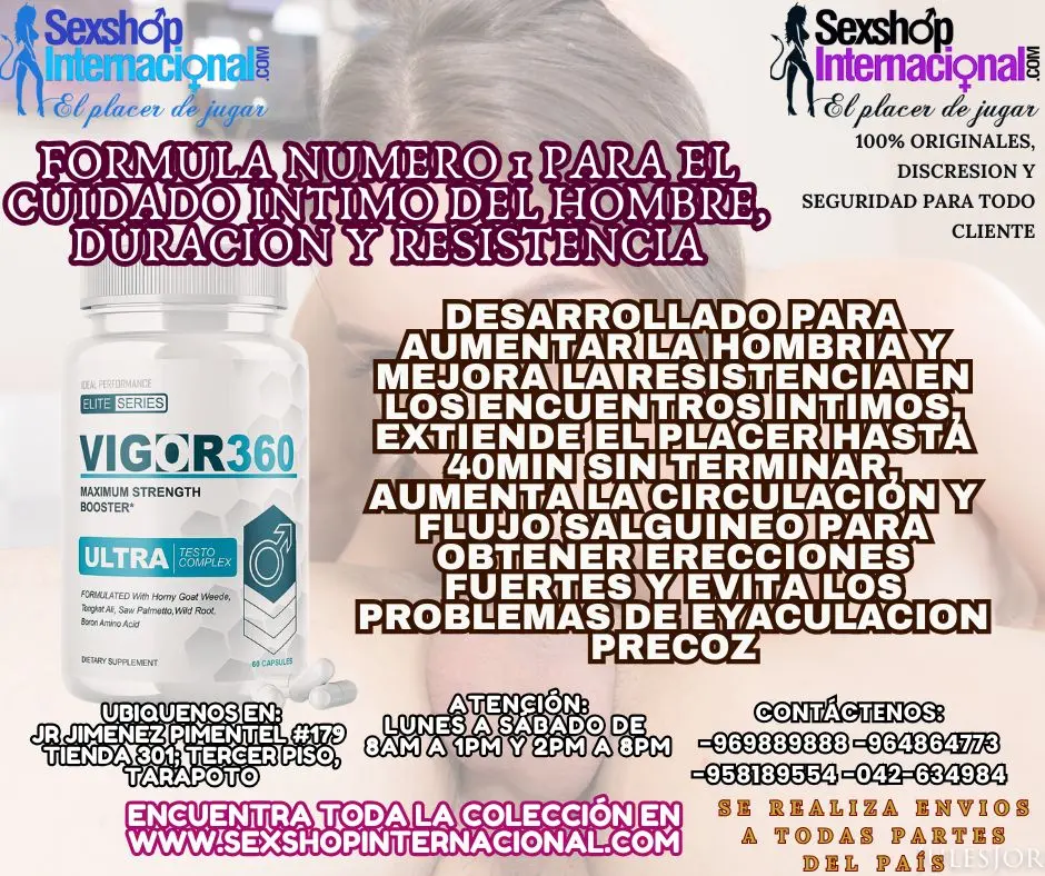 FORMULA NUMERO 1 PARA EL CUIDADO INTIMO DEL HOMBRE DURACION Y RESISTENCIA