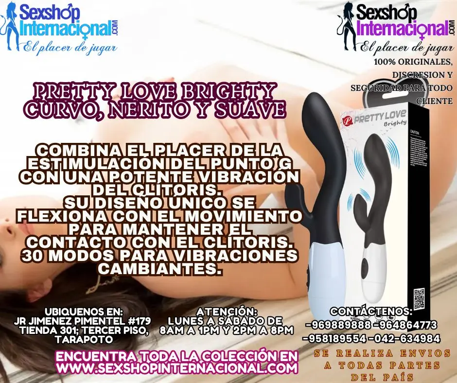 combina el placer de la estimulación del punto G con una potente vibración del clítoris. 