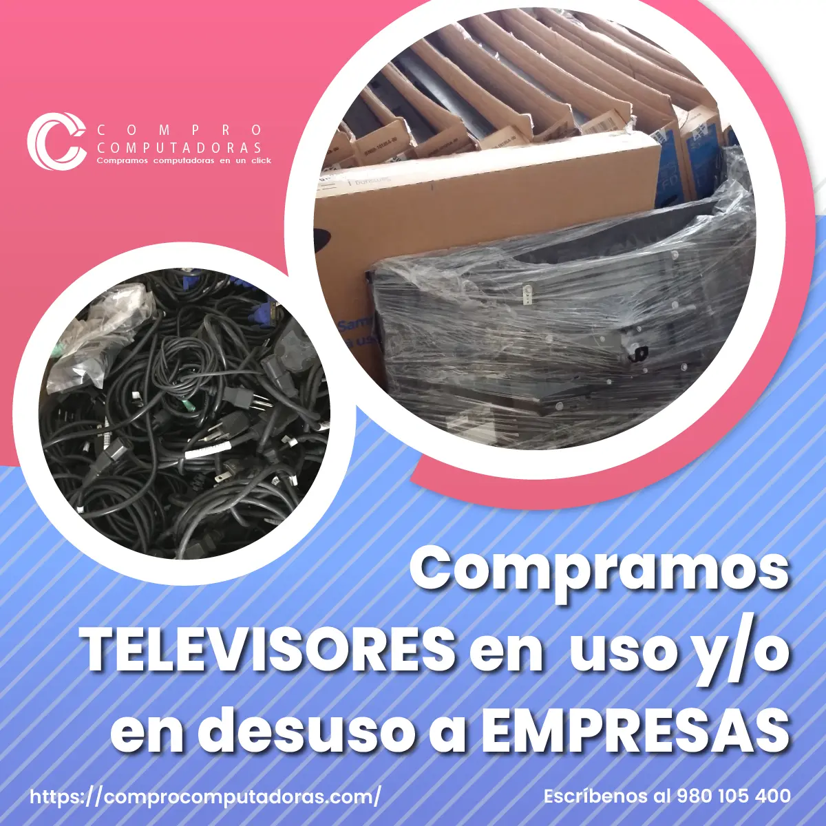TIENES TELEVISORES LO COMPRAMOS 