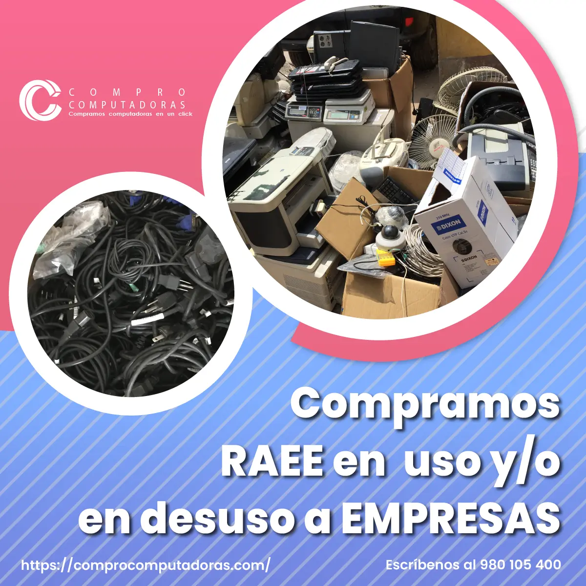 TIENES EQUIPOS RAEE LO COMPRAMOS 