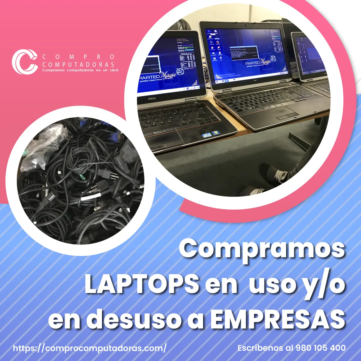 TIENES LAPTOS EN DESUSO LO COMPRAMOS 