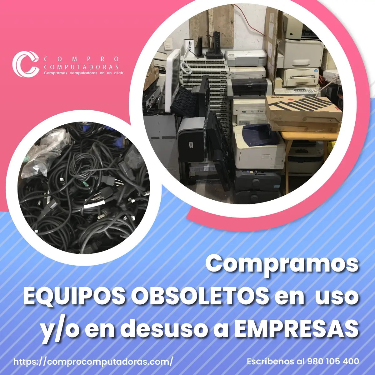 TIENES EQUIPOS OBSOLETOS EN DESUSO LO COMPRAMOS 