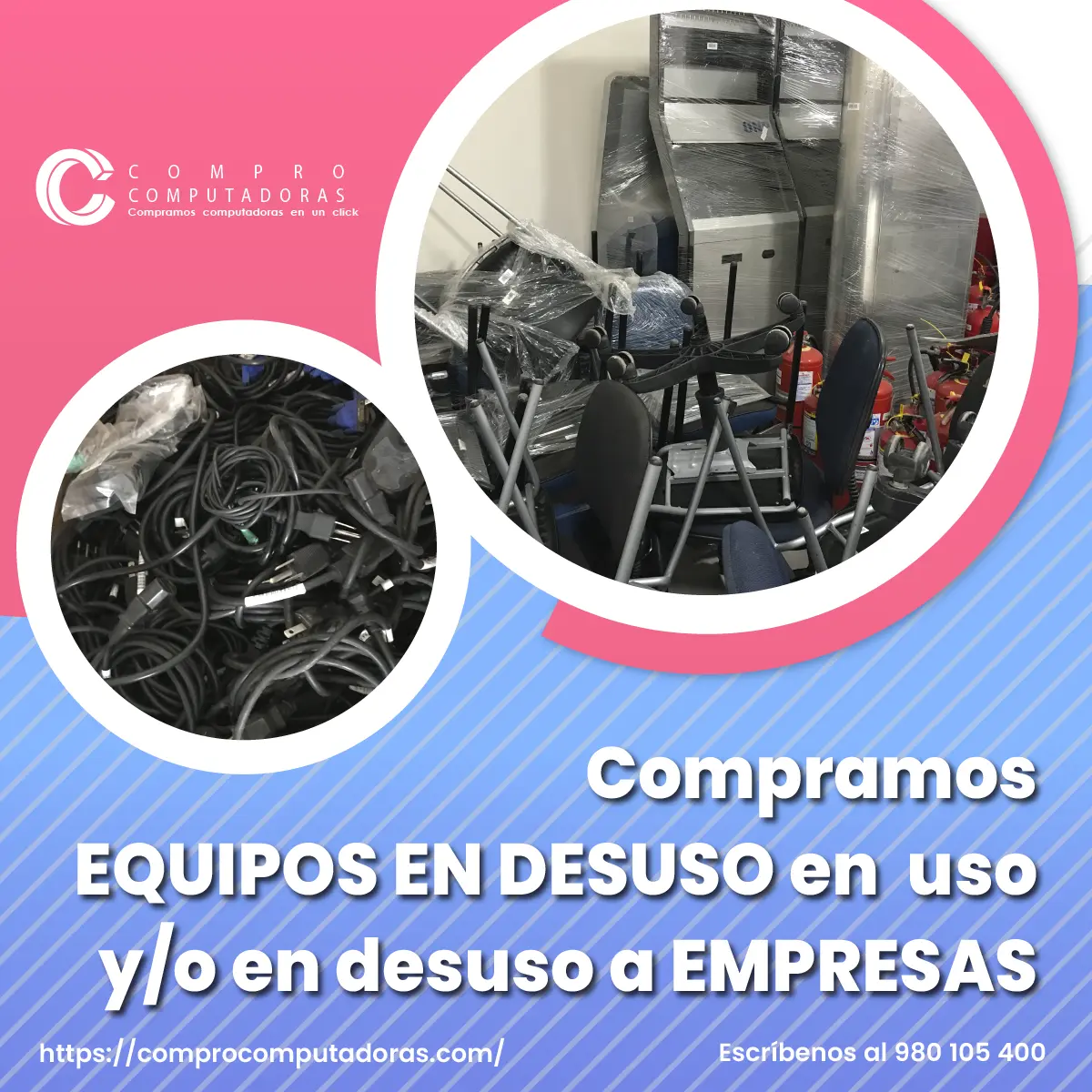 TIENES EQUIPOS EN DESUSO LO COMPRAMOS 