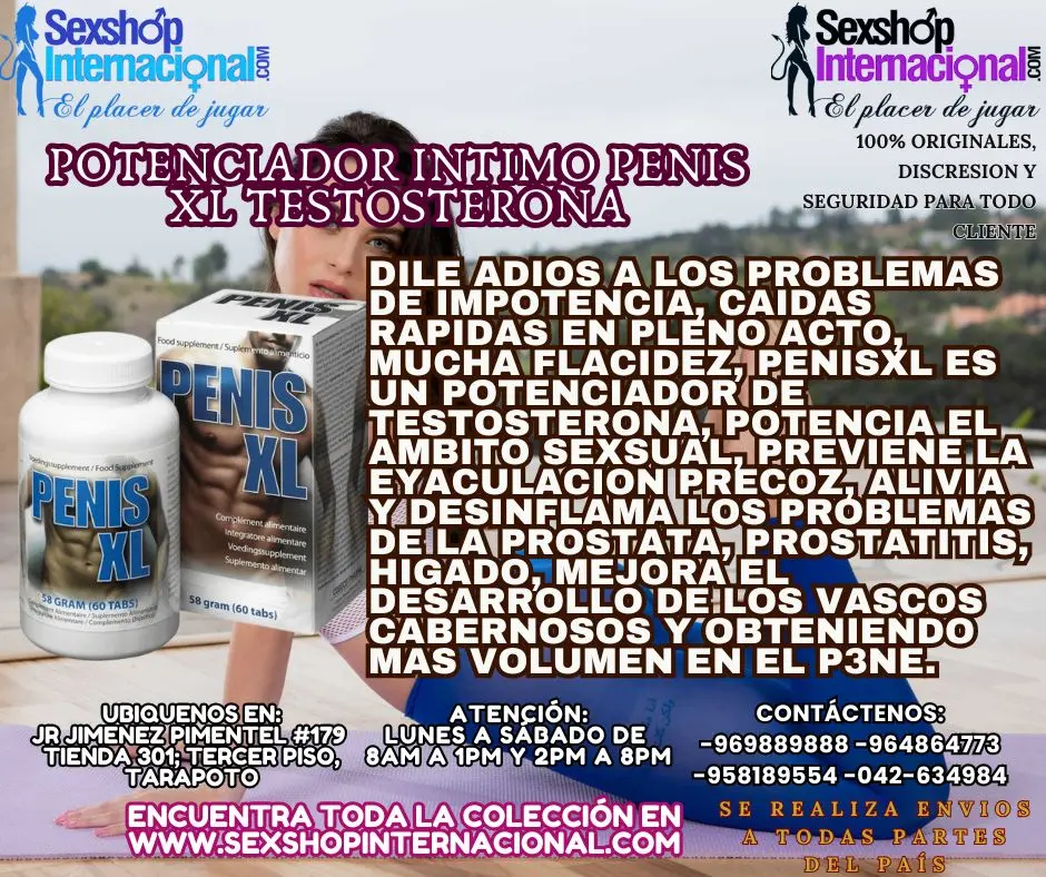 POTENCIADORES ORIGINALES PARA ERECCIONES FUERTES TARAPOTO SEXSHOP
