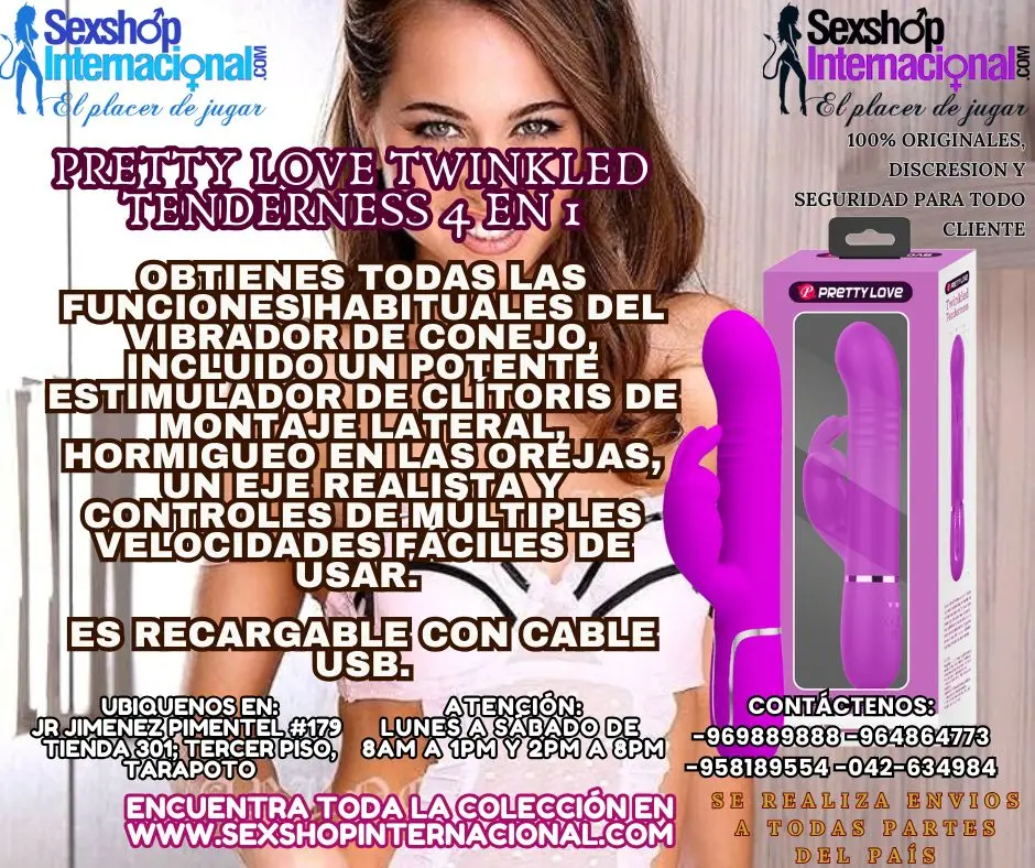 VIBRADOR MULTIORGASMICO ALTA TECNOLOGIA TARAPOTO SEXSTOYS