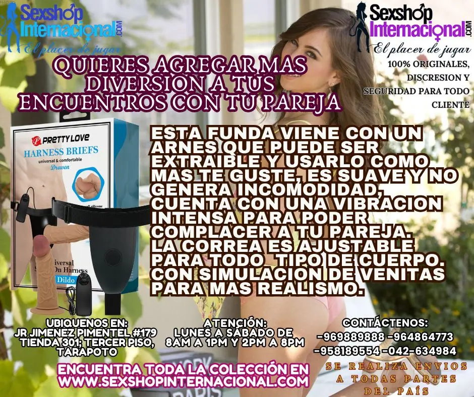 FUNDA AJUSTABLE AL CUERPO SUAVE CON VIBRACION TARAPOTO SEXTOYS