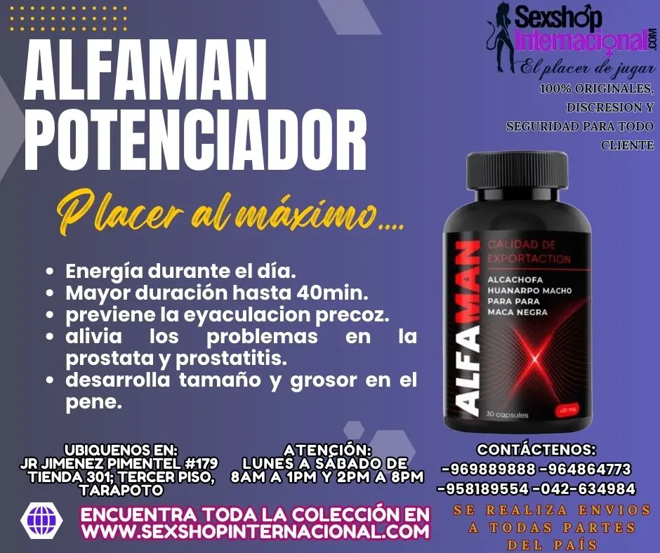 Potenciadores sexuales para el rendimiento y duracion tarapoto sextoys