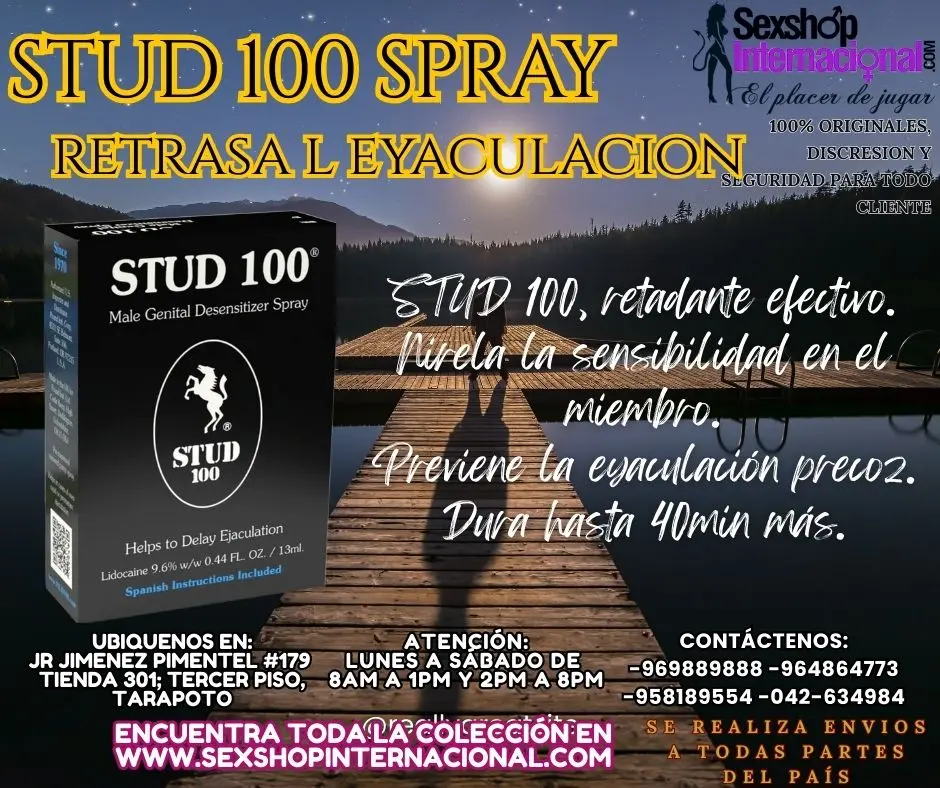 RETARDANTE INSTANEO DURACION HASTA 40MIN EN TARAPOTO SEXTOYS