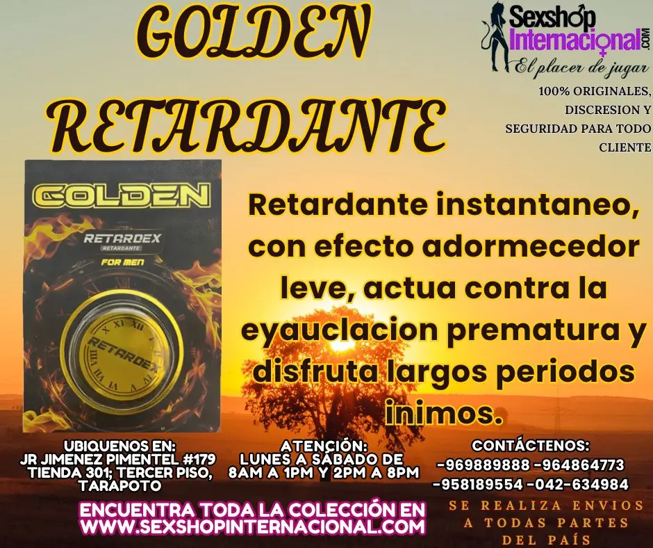 RETARDANTE INSTANTANEO MUCHAS PRESENTACIONES EN TARAPOTO SEXTOYS