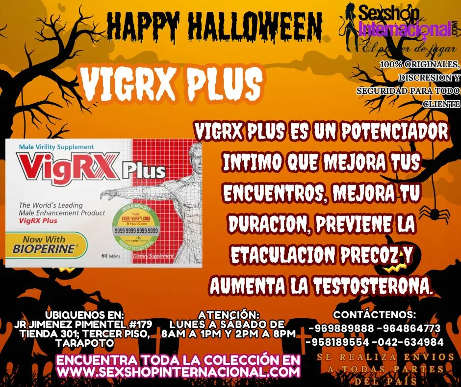VIGRX PLUS POTENCIADOR INTIMO EN TARAPOTOS SEXTOYS