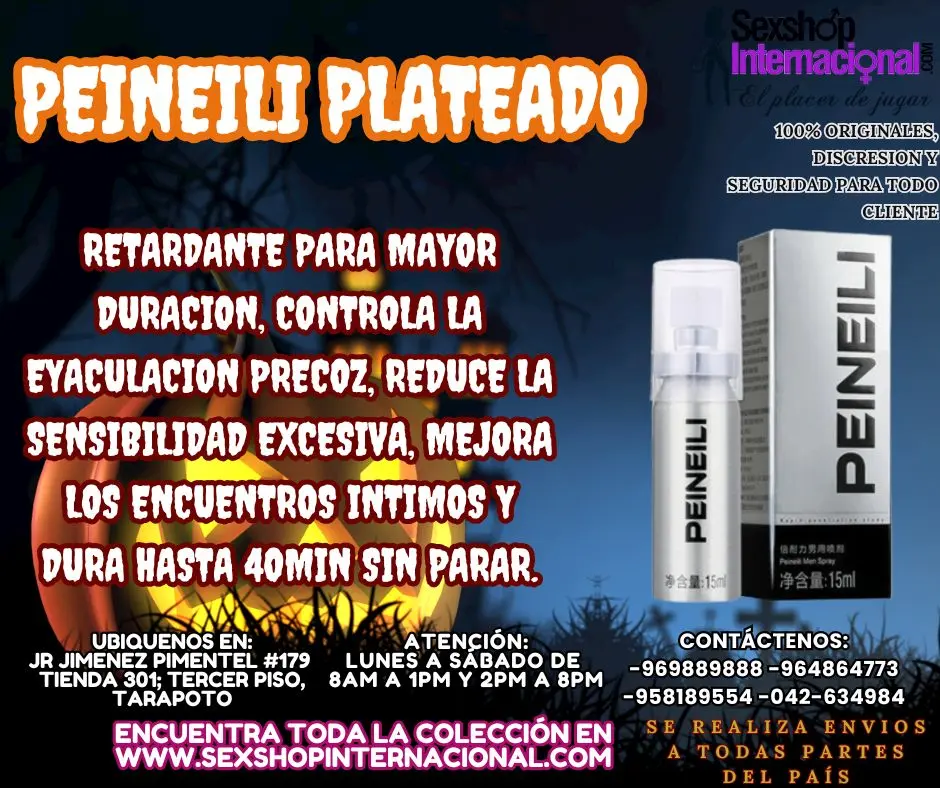 RETARDANTE PEINEILI DURACION GARANTIZADA TARAPOTO SEXTOYS