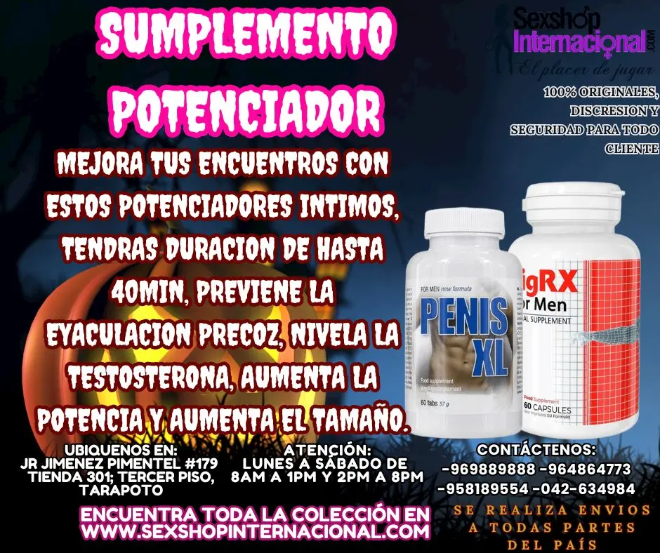 LOS MEJORES POTENCIADORES INTIMOS GARANTIZADOS PARA TI TARAPOTO SEXTOYS