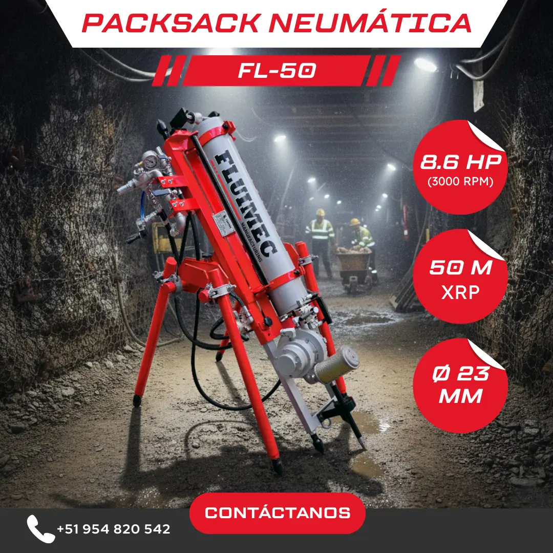 PACKSACK NEUMÁTICA FL50 trabajos en superficie 