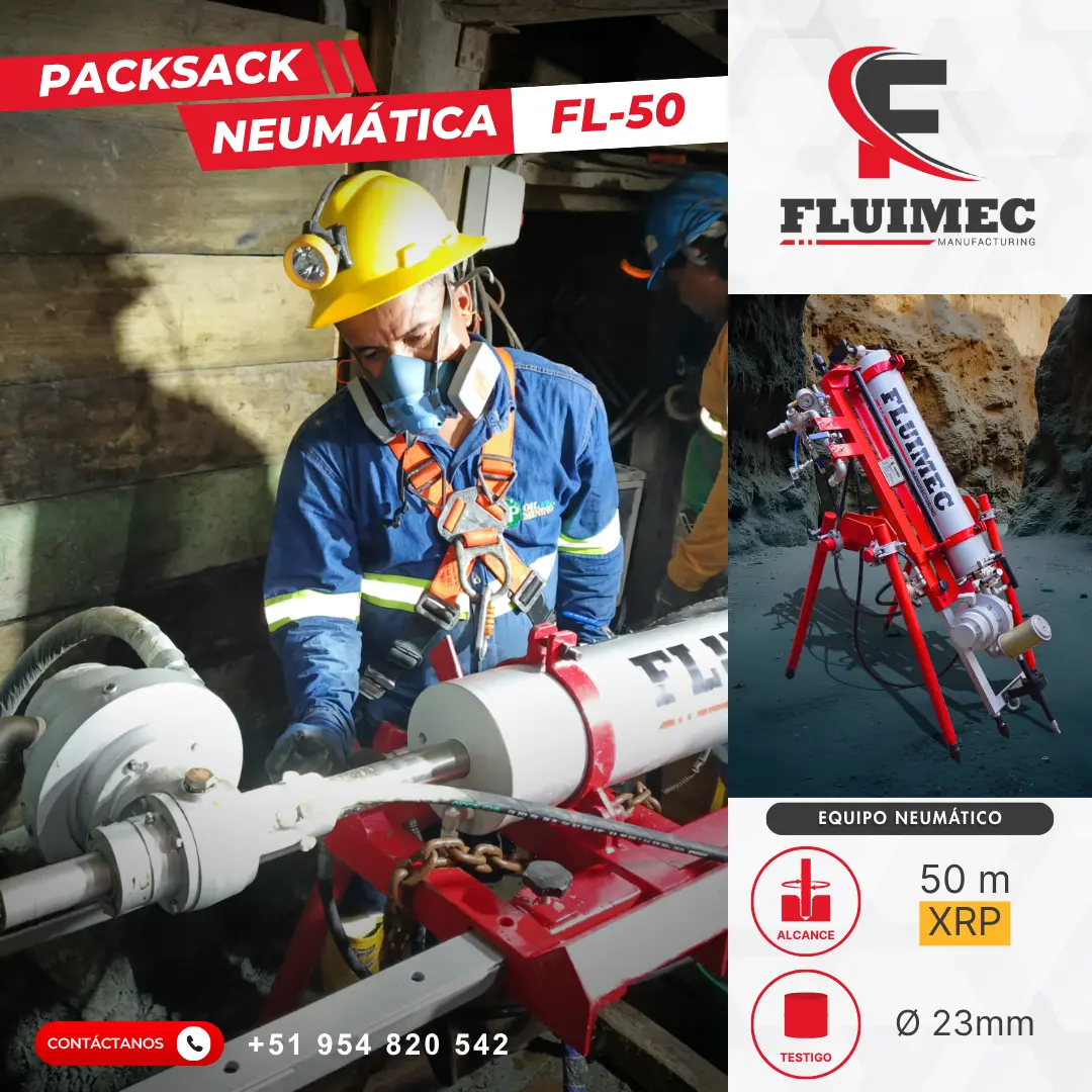 PACKSACK NEUMÁTICA FL - 50 trabajos en superficie 
