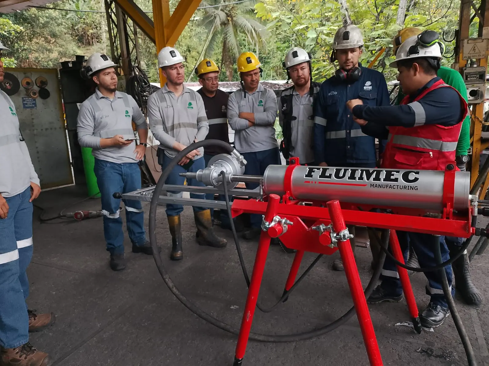 PACKSACK NEUMÁTICA FL - 50 trabajos en mineria socavón 