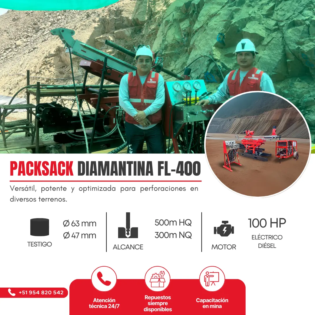  PACKSACK DIAMANTINA FL400 mineria 