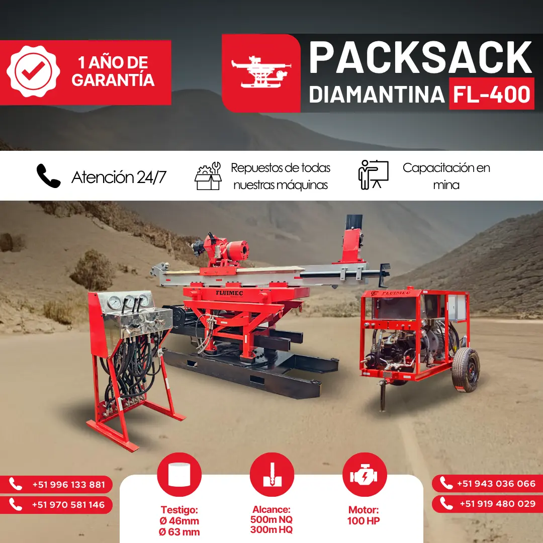  PACKSACK DIAMANTINA FL400 mineria 