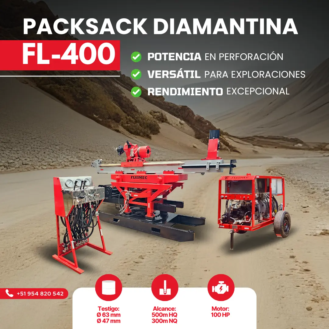 PACKSACK DIAMANTINA FL400 mineria 