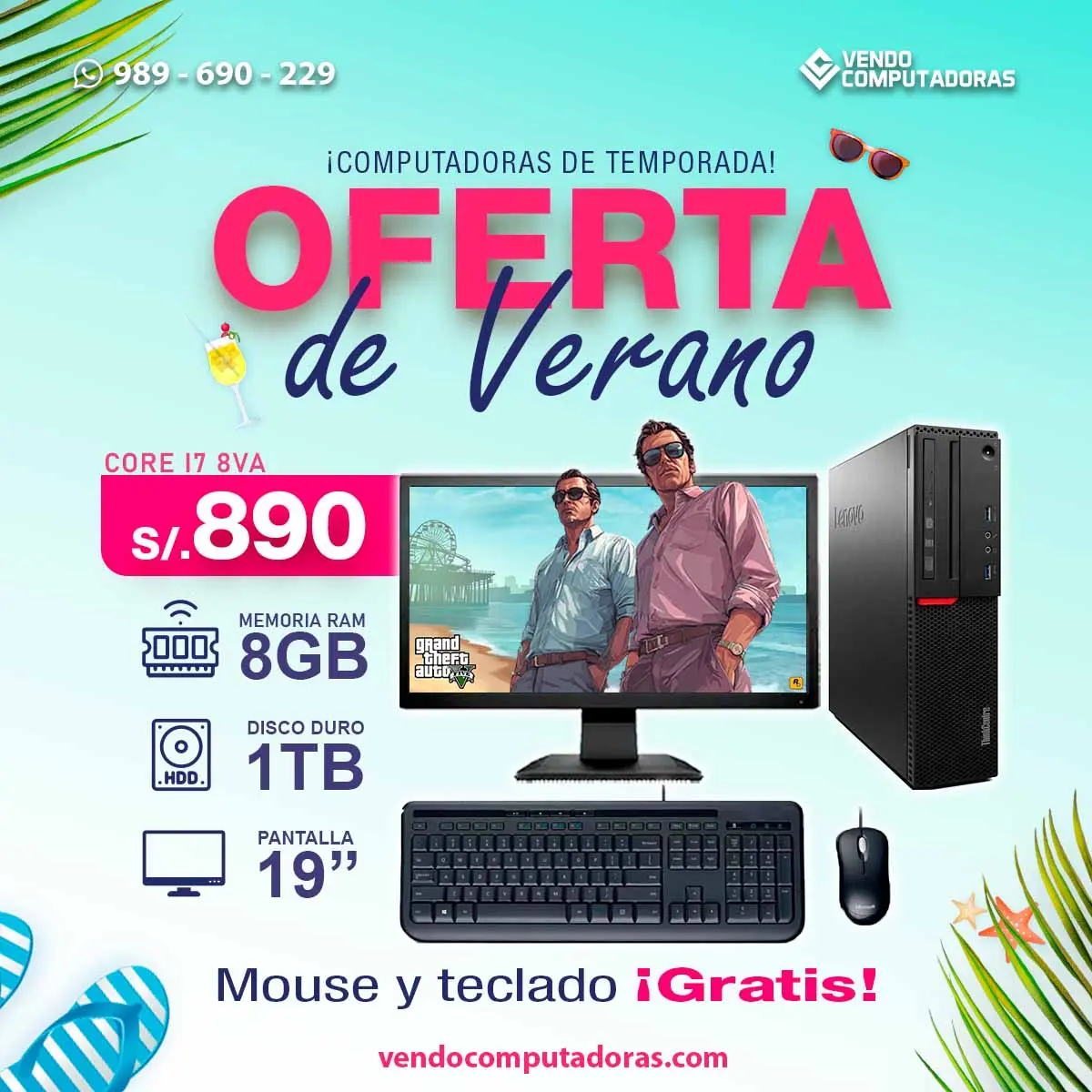 Core i7 8va. Generacion