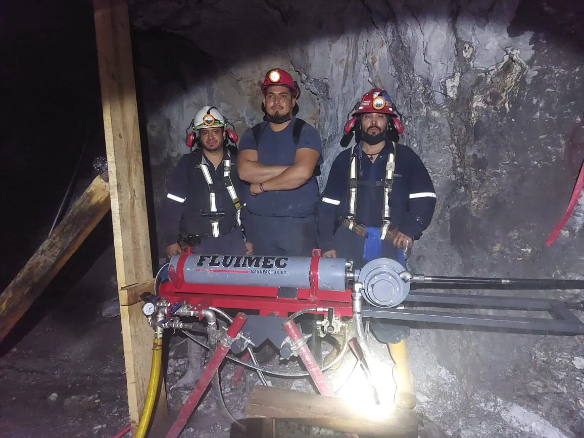 Perforadora Diamantina - Mineria 