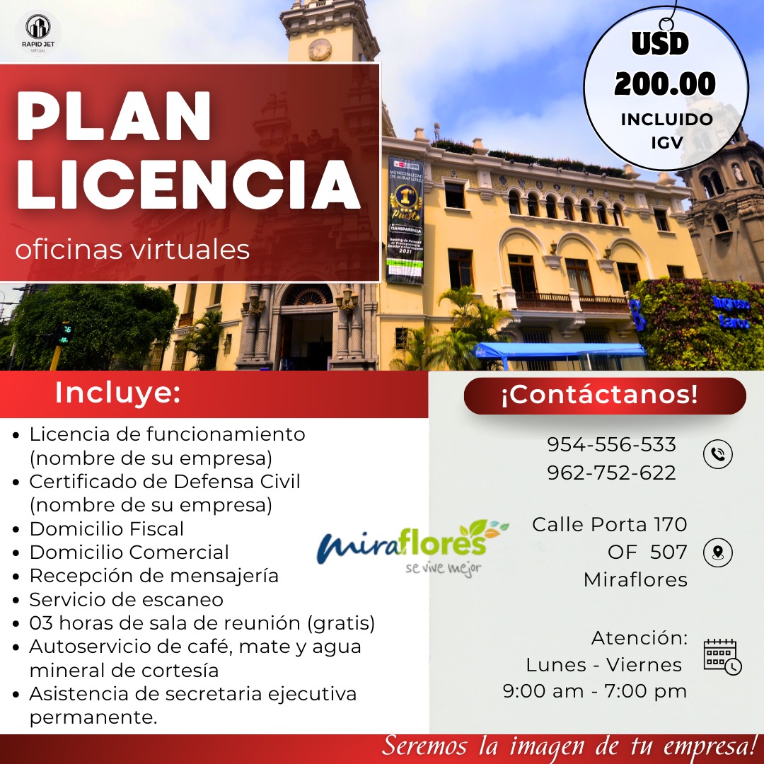 OBTEN TU LICENCIA DE FUNCIONAMIENTO