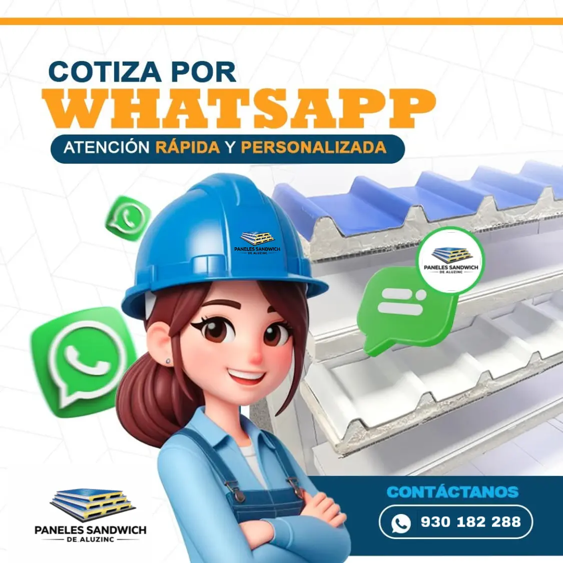 TERMOPANELES SÁNDWICH DE ALUZINC