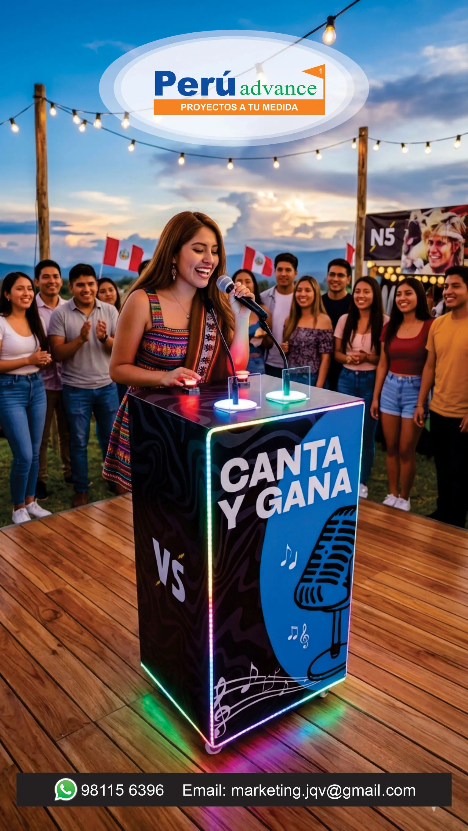 JUEGO DE CANTA Y GANA