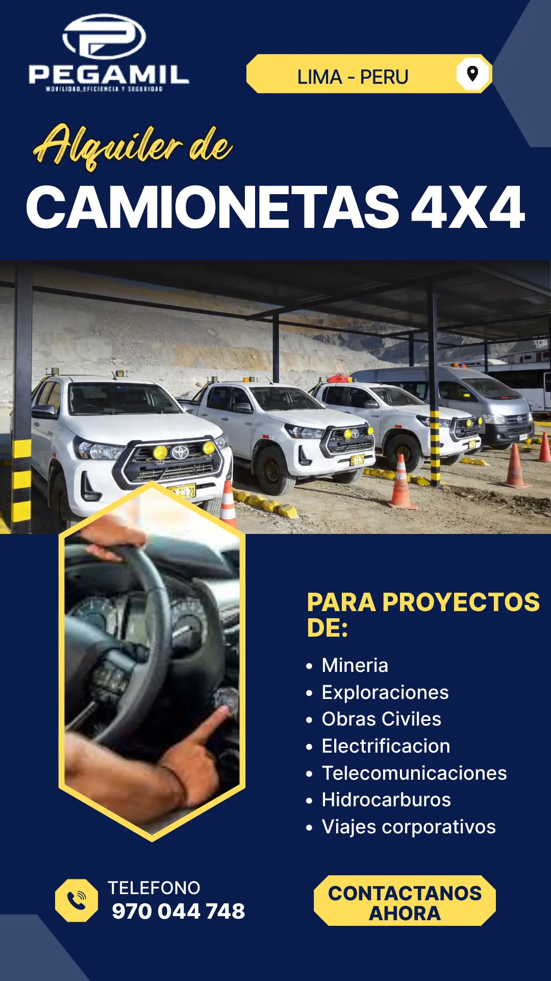 ALQUILER DE CAMIONETAS 4X4 EQUIPADAS CON STARLINK