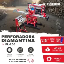 PERFORADORA PACKSACK FL-200 trabajos en superficie 