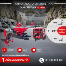 PERFORADORA PACKSACK FL- 400 mineria 