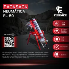 PACKSACK NEUMÁTICA FL-50 trabajos en mina