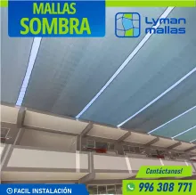 Lyman Mallas sombra para campo deportivo