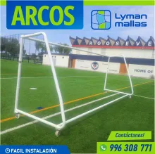 Lyman Mallas servicios de estructuras para arcos de futbol