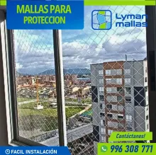 Lyman Mallas servicio de malla de proteccion para balcones y ventanas