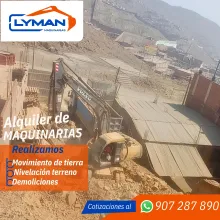 Lyman Maquinarias servicio de Demoliciones