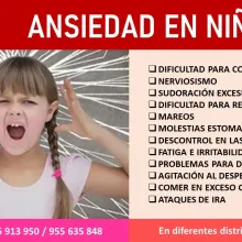 PROGRAMA DE ANSIEDAD PARA NIÑOS