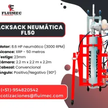 PACKSACK NEUMATICA FL50 perforadora diamantina 