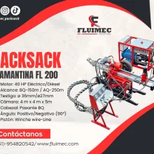 PACKSACK DIAMANTINA FL-200 equipo para industria minera 