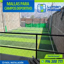 La solución definitiva para cercar tu cancha está en Lyman Mallas 