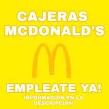 PERSONAL PARA MCDONALD S LIMA