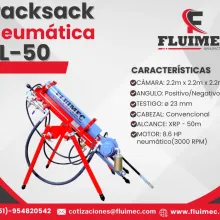 PACKSACK NEUMÁTICA FL50 maquina para mineria - socavón 